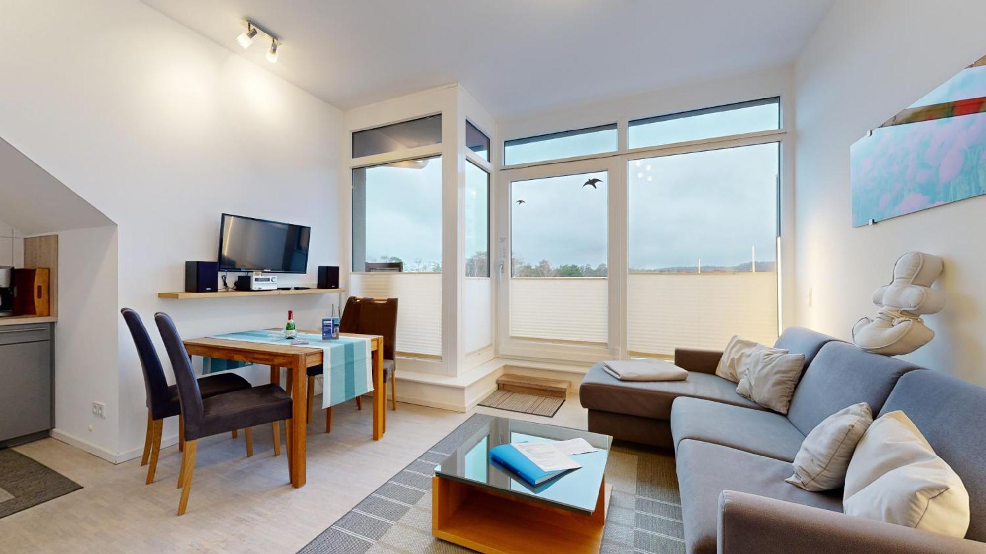 Duenenresort In Binz, Strandnahe Und Moderne Fewos Mit Balkon, Teilweise Mit Meerblick, Eksteriør bilde