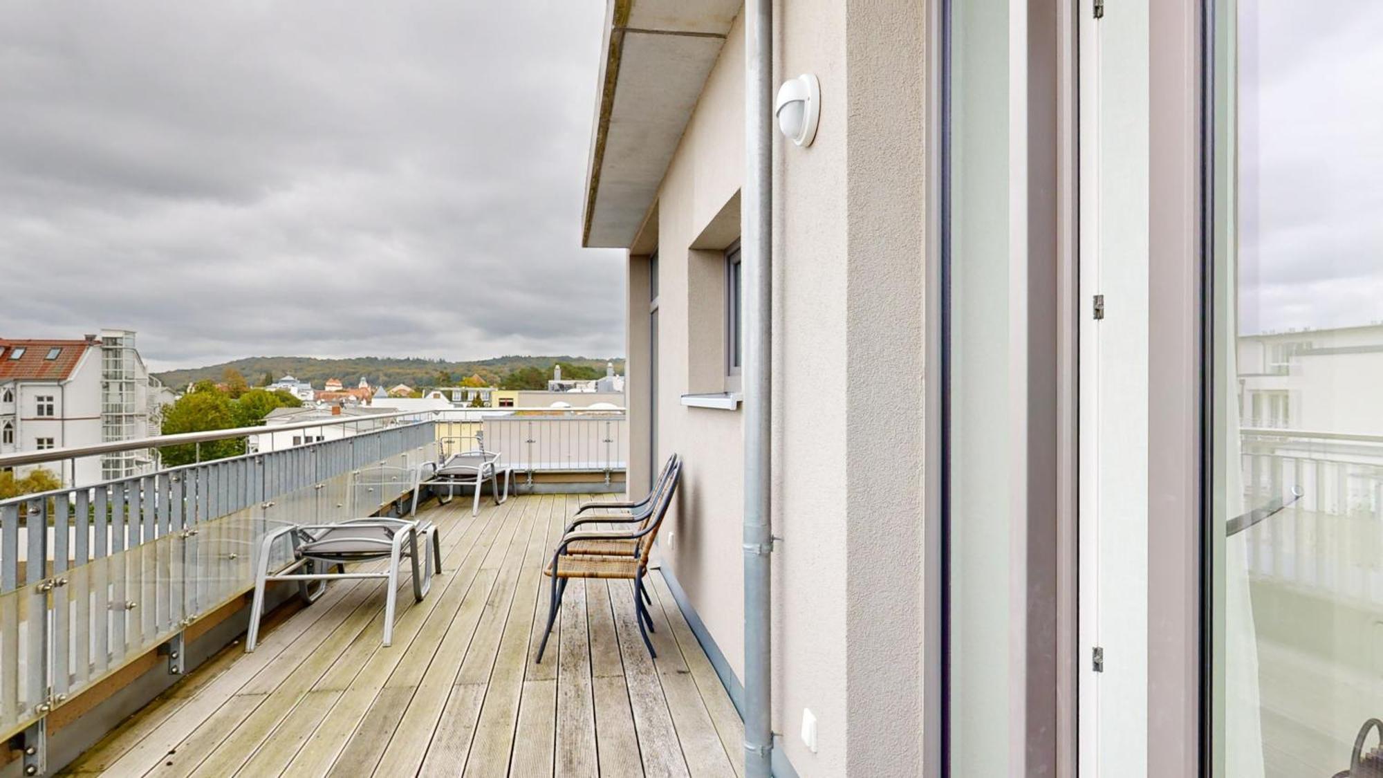 Duenenresort In Binz, Strandnahe Und Moderne Fewos Mit Balkon, Teilweise Mit Meerblick, Eksteriør bilde
