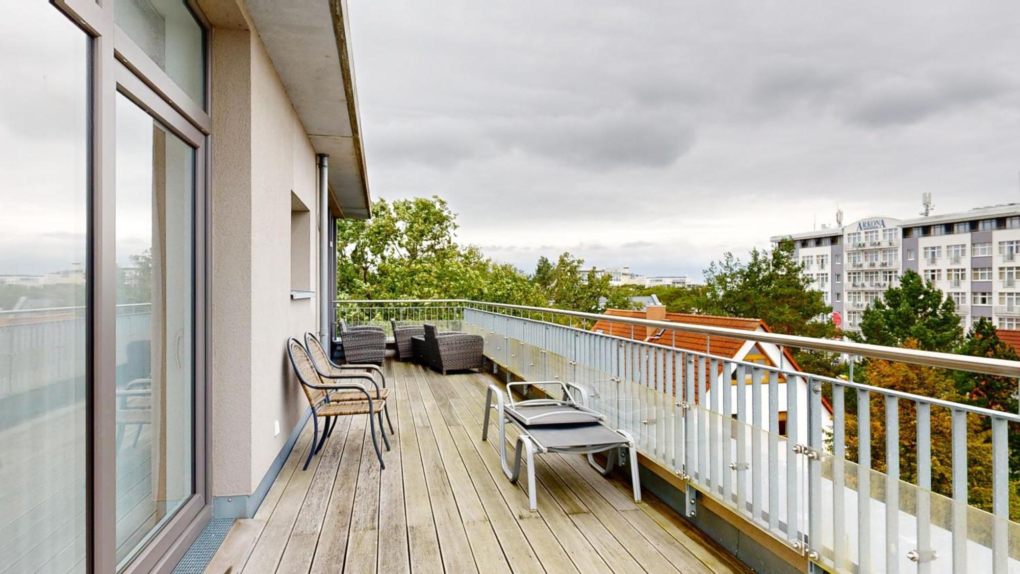 Duenenresort In Binz, Strandnahe Und Moderne Fewos Mit Balkon, Teilweise Mit Meerblick, Eksteriør bilde